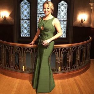 Herve Leger Gown